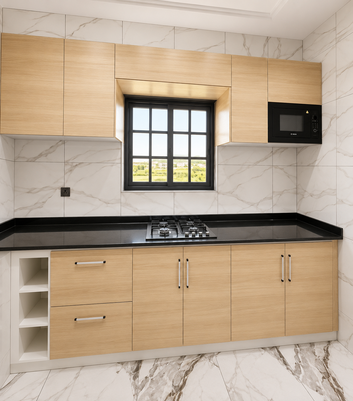 Luxury Fitted Kitchen Cabinets Accra