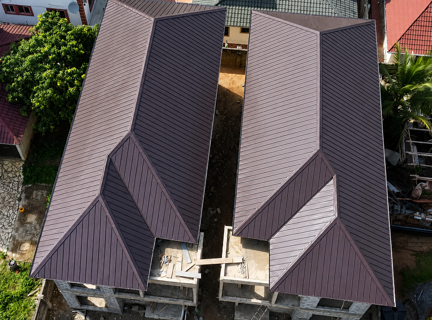 Standing Seam Aluminum Roofing